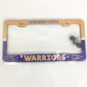 NBA Golden State Warriors License Plate Cover NEW NWT Baseball Fan